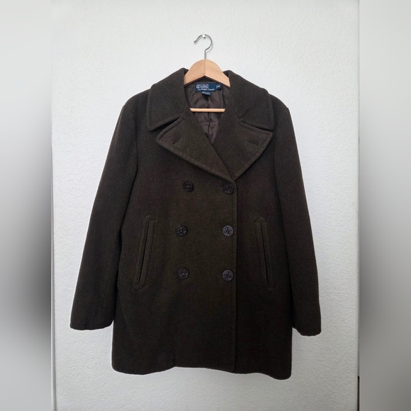 Polo Ralph Lauren Jackets & Blazers - Polo by Ralph Lauren Wool Peacoat – Women’s Medium